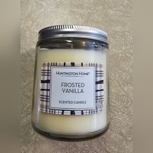 Huntington Home Frosted Vanilla Candle - White